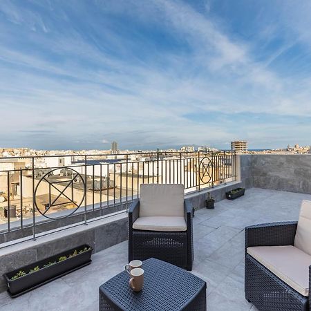 Terrace View-Stylish Two Bedrooms Fully Ac-Wifi Penthouse Мсида Экстерьер фото