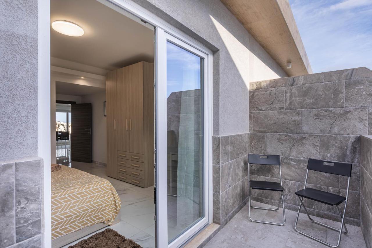 Terrace View-Stylish Two Bedrooms Fully Ac-Wifi Penthouse Мсида Экстерьер фото